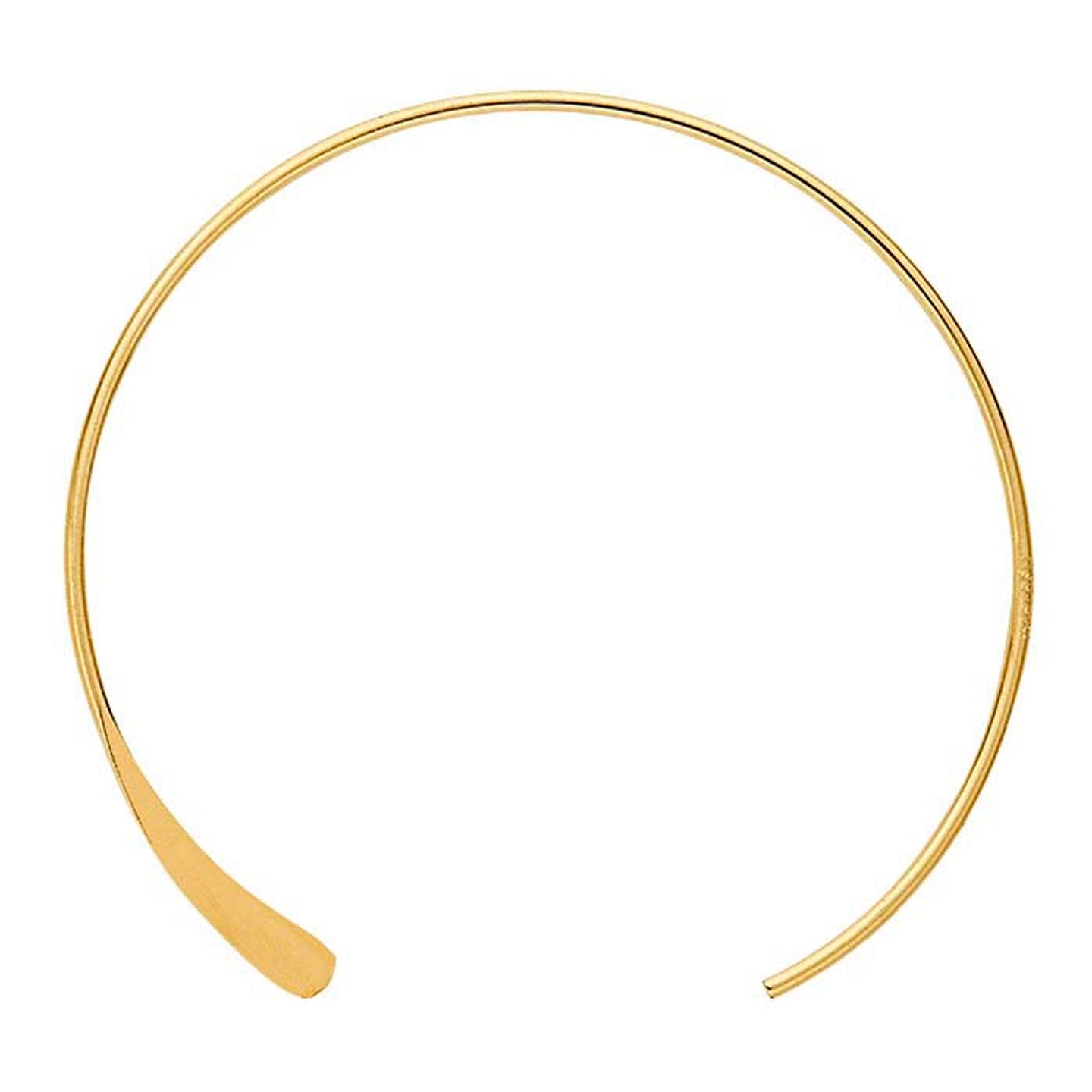 Flat End Ear Wire