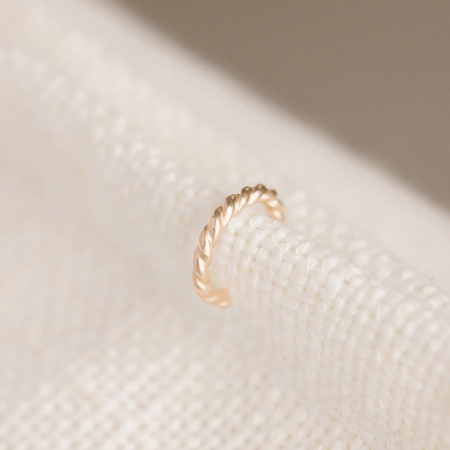 Ear Cuff Earrings - No Pierce Earrings- Twist Design