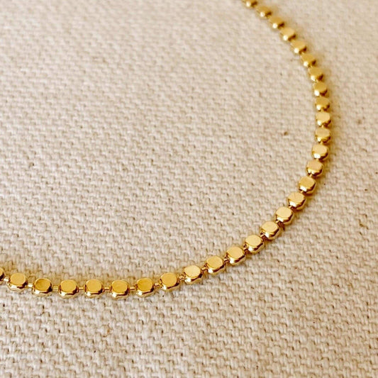 Pebble Bracelet 18K Gold Filled