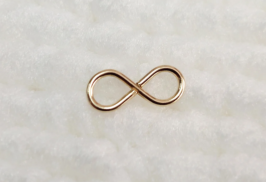 Mini Infinity Charm 8.3 X 3.7