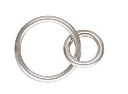 Tiny Double Circle Charm