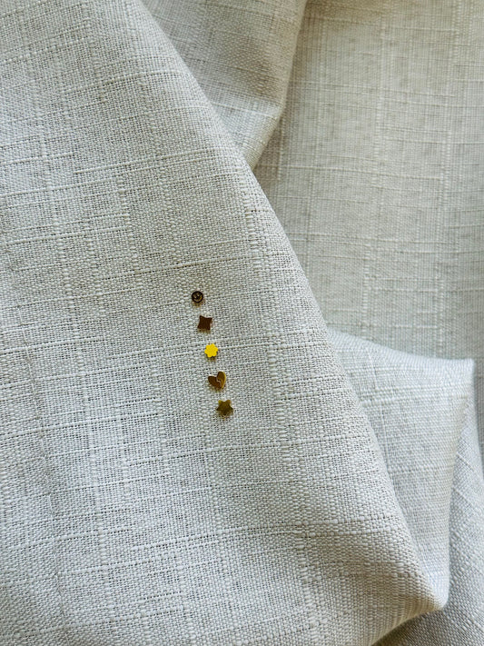 Flat Back Reversible Stud Earrings 14K Gold Fill