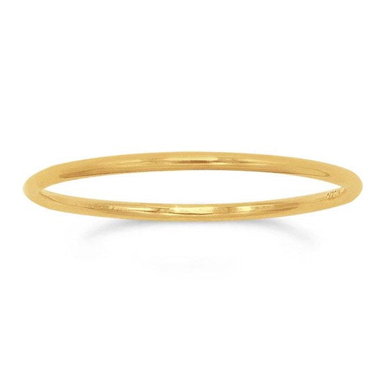 1mm gold filled stacking wire band 18 karat gold filled hypoallergenic anti-tarnish 